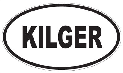 KILGER - Oval Magnet