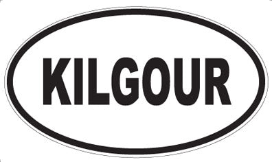KILGOUR - Oval Magnet