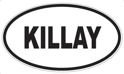KILLAY - Oval Magnet