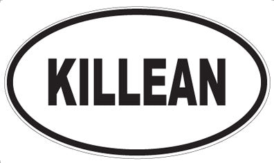 KILLEAN - Oval Magnet