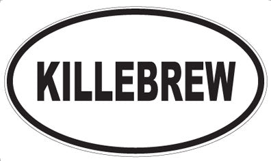 KILLEBREW - Oval Magnet