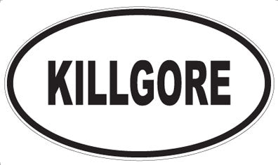 KILLGORE - Oval Magnet