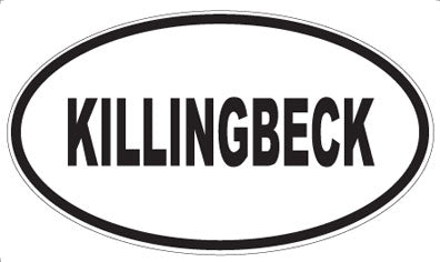 KILLINGBECK - Oval Magnet