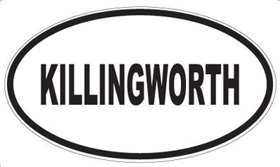 KILLINGWORTH - Oval Magnet