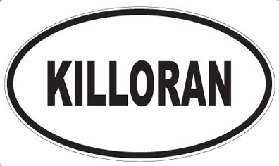 KILLORAN - Oval Magnet