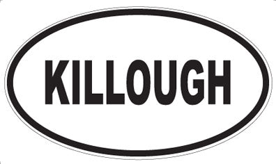 KILLOUGH - Oval Magnet
