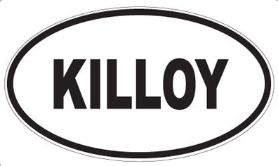 KILLOY - Oval Magnet