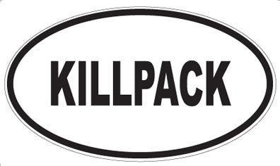 KILLPACK - Oval Magnet