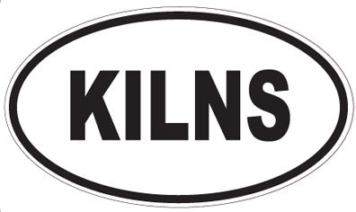 KILNS - Oval Sticker