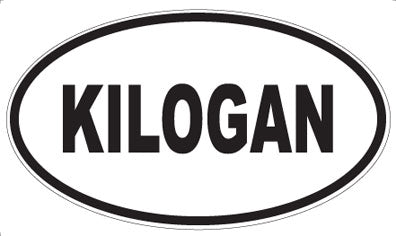 KILOGAN - Oval Magnet