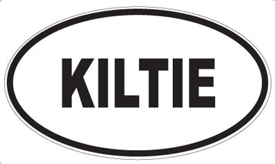 KILTIE - Oval Magnet
