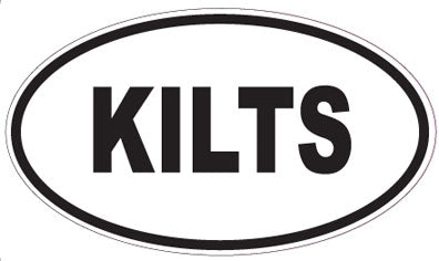 KILTS - Oval Magnet