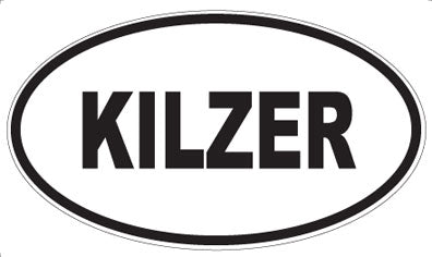KILZER - Oval Magnet