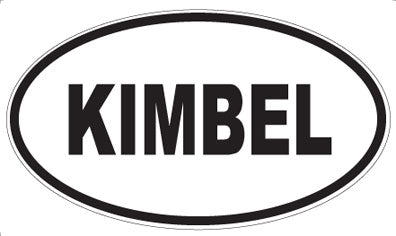 KIMBEL - Oval Magnet