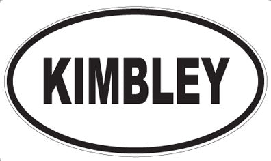 KIMBLEY - Oval Magnet