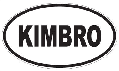 KIMBRO - Oval Magnet