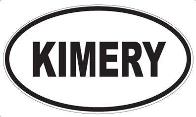 KIMERY - Oval Magnet