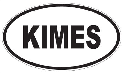 KIMES - Oval Magnet