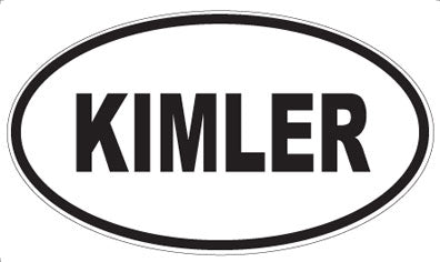 KIMLER - Oval Magnet