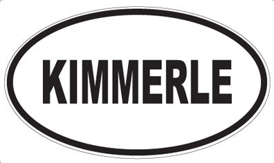 KIMMERLE - Oval Magnet
