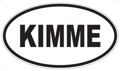 KIMME - Oval Magnet