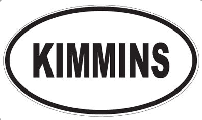 KIMMINS - Oval Magnet