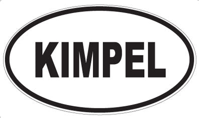 KIMPEL - Oval Magnet