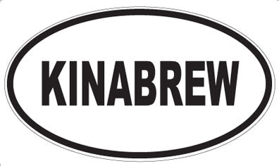 KINABREW - Oval Magnet