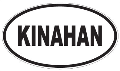 KINAHAN - Oval Magnet