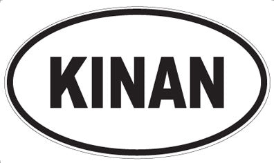 KINAN - Oval Magnet