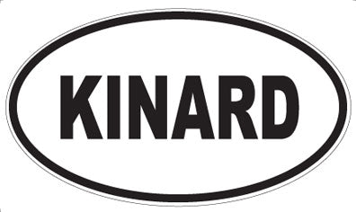KINARD - Oval Magnet