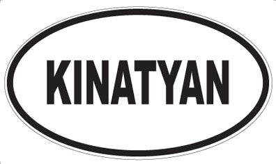KINATYAN - Oval Magnet