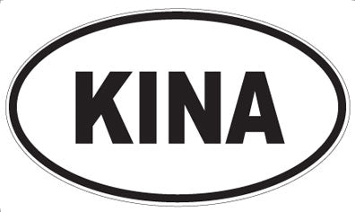 KINA - Oval Magnet