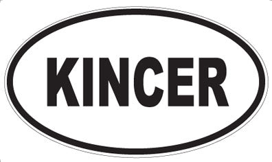 KINCER - Oval Magnet