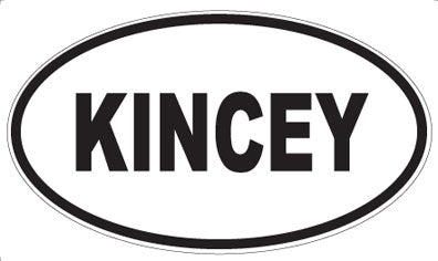 KINCEY - Oval Magnet
