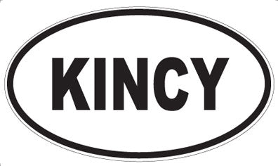 KINCY - Oval Magnet