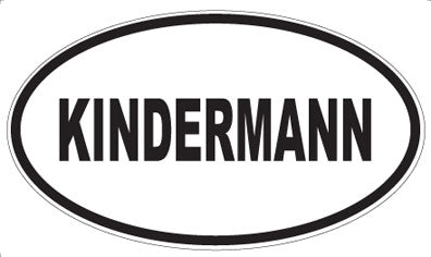 KINDERMANN - Oval Magnet
