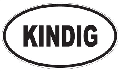 KINDIG - Oval Magnet