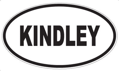 KINDLEY - Oval Magnet