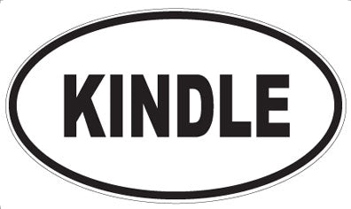 KINDLE - Oval Magnet
