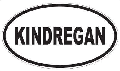 KINDREGAN - Oval Magnet