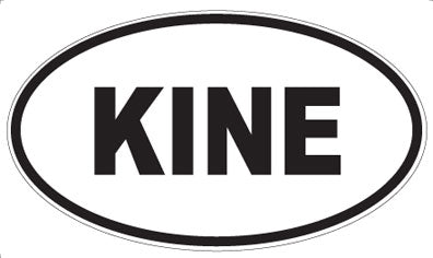 KINE - Oval Magnet