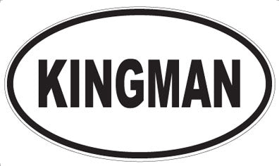 KINGMAN - Oval Magnet