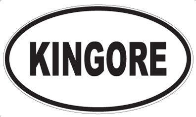 KINGORE - Oval Magnet