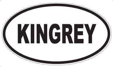 KINGREY - Oval Magnet