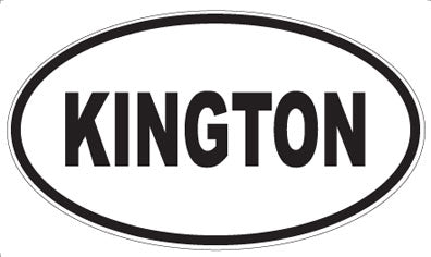 KINGTON - Oval Magnet