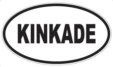 KINKADE - Oval Magnet