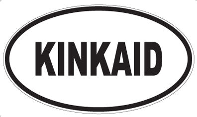 KINKAID - Oval Magnet
