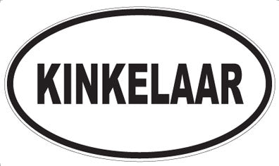 KINKELAAR - Oval Magnet