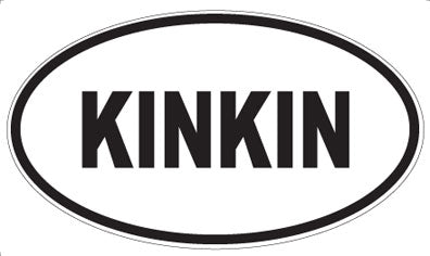 KINKIN - Oval Magnet